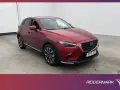 Röd Mazda CX-3 begagnad test. En snygg SUV redo för nya äventyr.