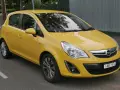 Gul Opel Corsa 1.2, en bil som kan ha vanliga fel.