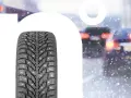Dubbdäck för nordiska förhållanden. Nokian Nordman North 9 testar greppet i snömodd.