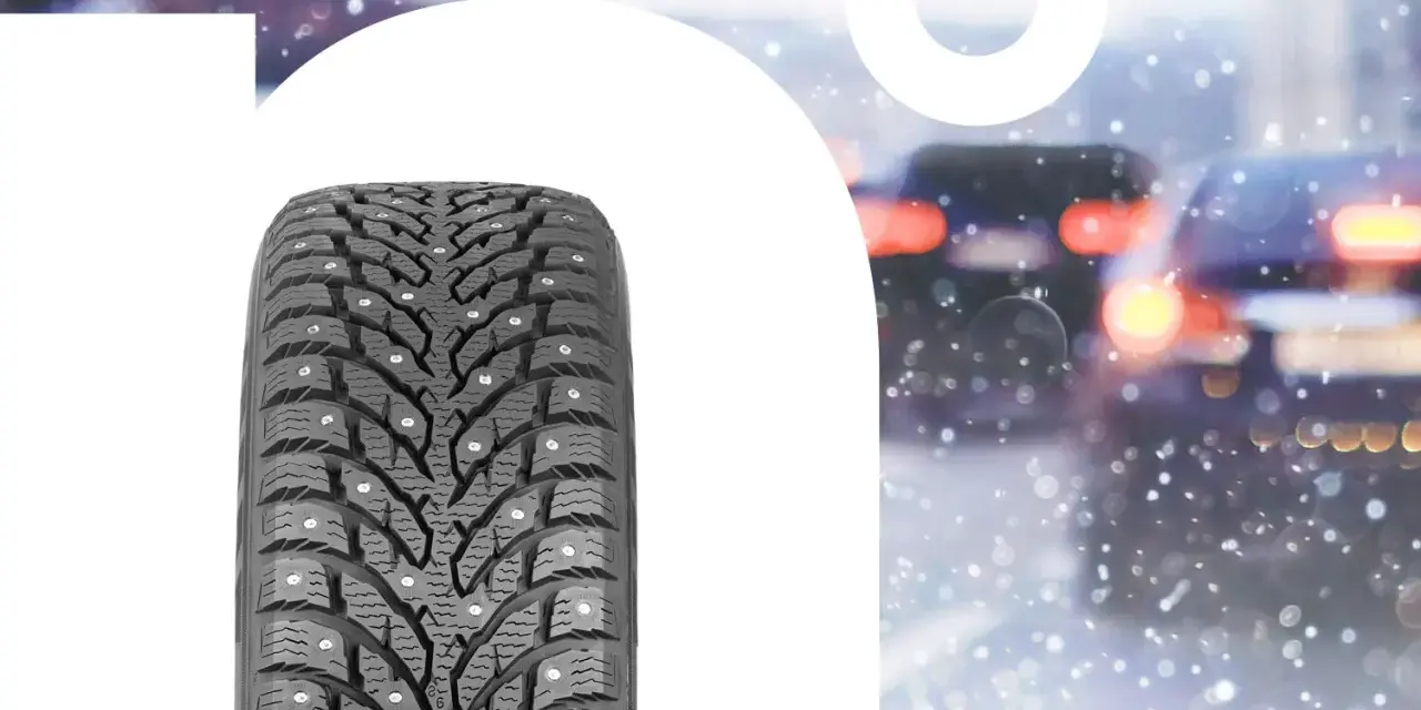 Dubbdäck för nordiska förhållanden. Nokian Nordman North 9 testar greppet i snömodd.