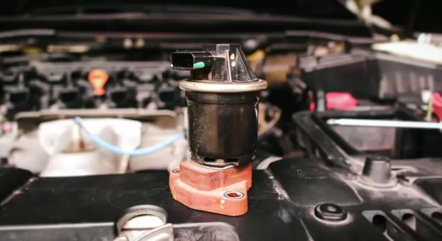 EGR-ventil för en VW, redo att programmera bort.
