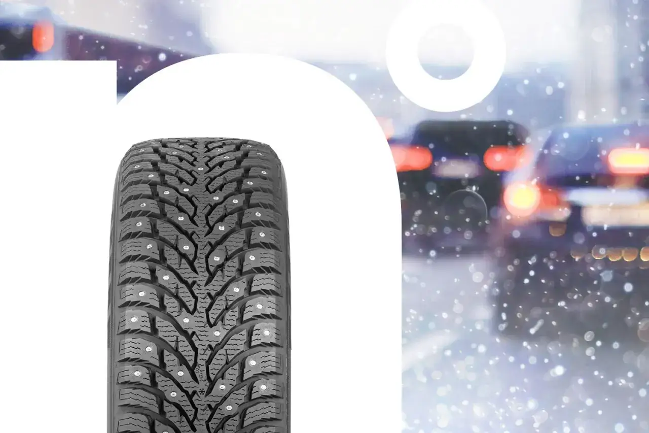 Dubbdäck för nordiska förhållanden. Nokian Nordman North 9 testar greppet i snömodd.